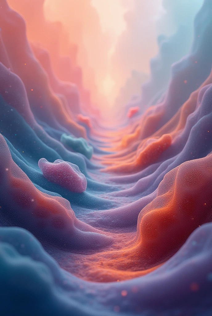 Abstract Harmony - Art print de Glowaromascent